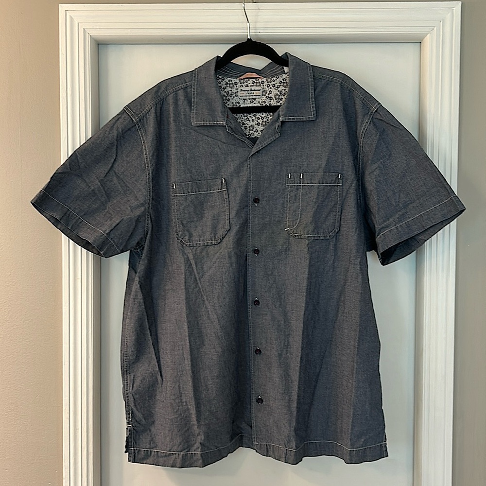 Tommy Bahama Jeans Island Modern Fit XXL shorts sleeve Blue